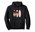 Funny Surfboards Palm Trees Beach Hoodie - Custom Art Print Unisex - T-Shirt, Sweatshirt, Hoodie