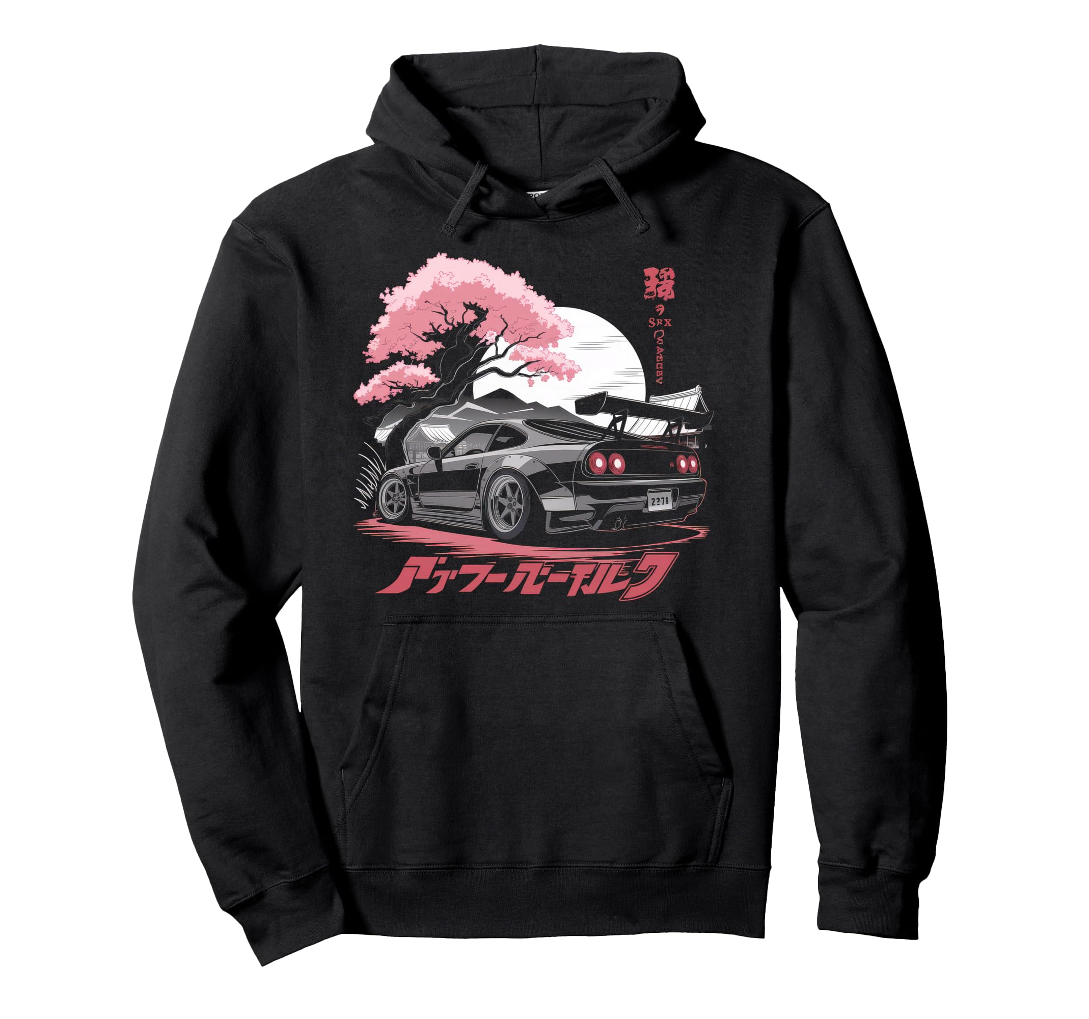 Japanese Car Jdm Japan Street Racing Hoodie - Fun Novelty Design Men Women - T-Shirt, Sweatshirt, Hoodie