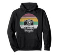 Funny Photographer Camera I Shoot People Hoodie - Unique Graphic for Adults - T-Shirt, Sweatshirt, Hoodie