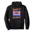 Old School Hip Hop 80S 90S Cassette Tape Hoodie - Graphic Print Men Women - T-Shirt, Sweatshirt, Hoodie