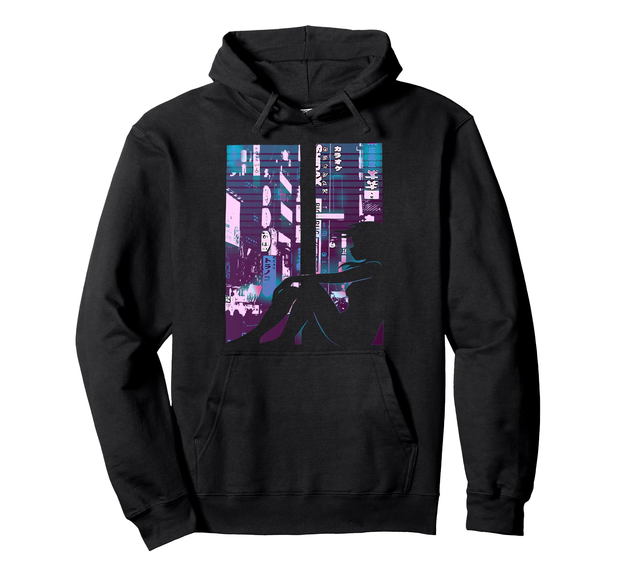 Vaporwave Aesthetic Anime Egirl Japan Hoodie - Streetwear Style for Adults - T-Shirt, Sweatshirt, Hoodie