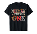Meemaw Wild One Cowboy Western Rodeo T-Shirt - Novelty Apparel Unisex - T-Shirt, Sweatshirt, Hoodie