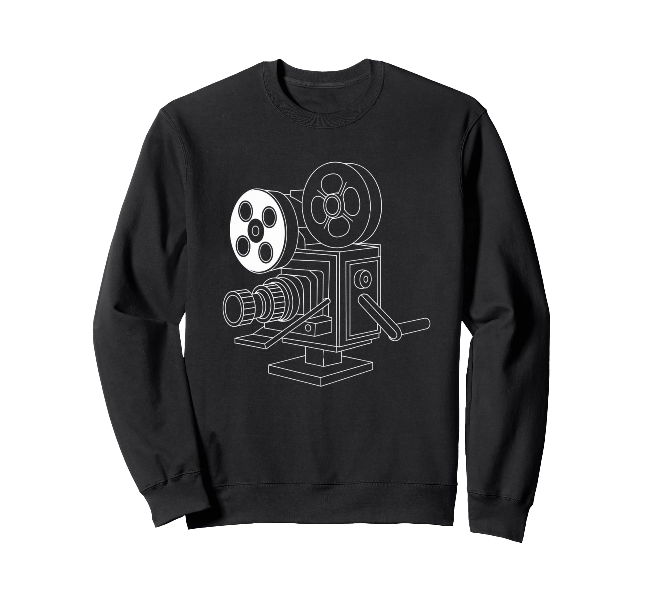 Photography Lover Camara Old School Sweatshirt - Graphic Print Unisex - T-Shirt, Sweatshirt, Hoodie