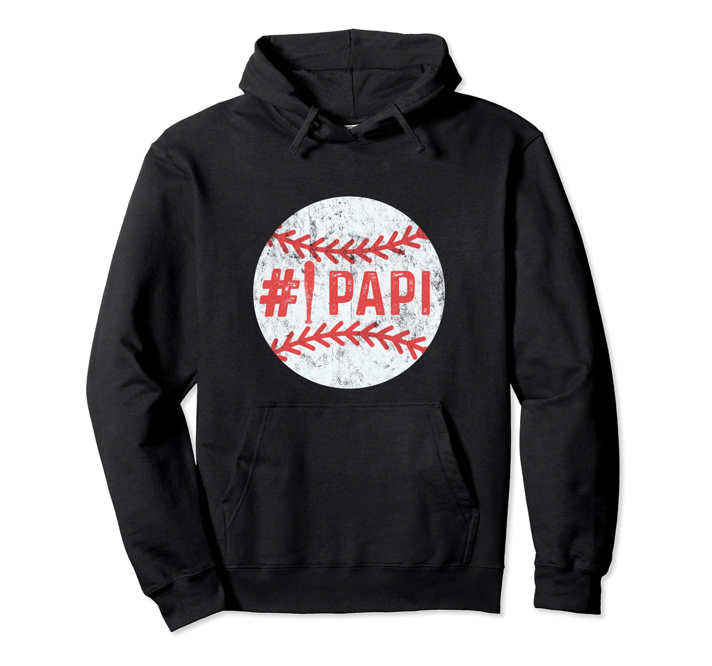 Papi Numero Uno Baseball Game Sport Jersey Hoodie - Trendy Graphic Unisex - T-Shirt, Sweatshirt, Hoodie