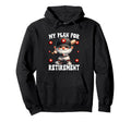 Retired Baseball Dad Coach Gnome Hoodie - Streetwear Style Men Women - T-Shirt, Sweatshirt, Hoodie