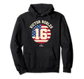 Victor Robles American Flag Patriotic Hoodie - Trendy Graphic for Adults - T-Shirt, Sweatshirt, Hoodie