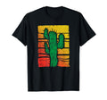 Cactus Desert Sunset Southwest Redrock T-Shirt - Custom Art Print Men Women - T-Shirt, Sweatshirt, Hoodie