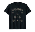 Santa Clarita Ca Distressed Home City T-Shirt - Minimalist Print for Adults - T-Shirt, Sweatshirt, Hoodie