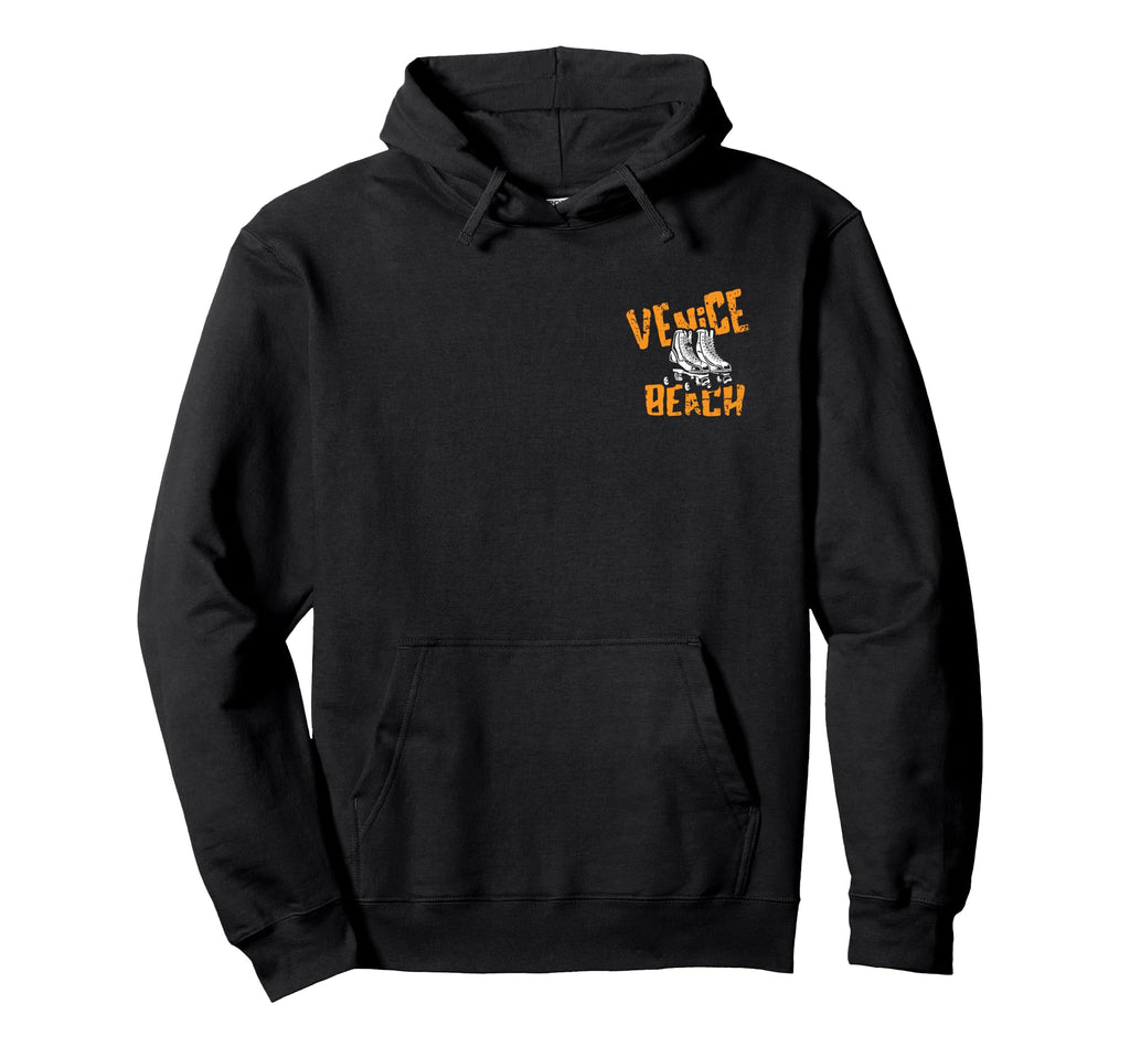 Venice Beach California Roller Skate Hoodie - Minimalist Print Men Women - T-Shirt, Sweatshirt, Hoodie