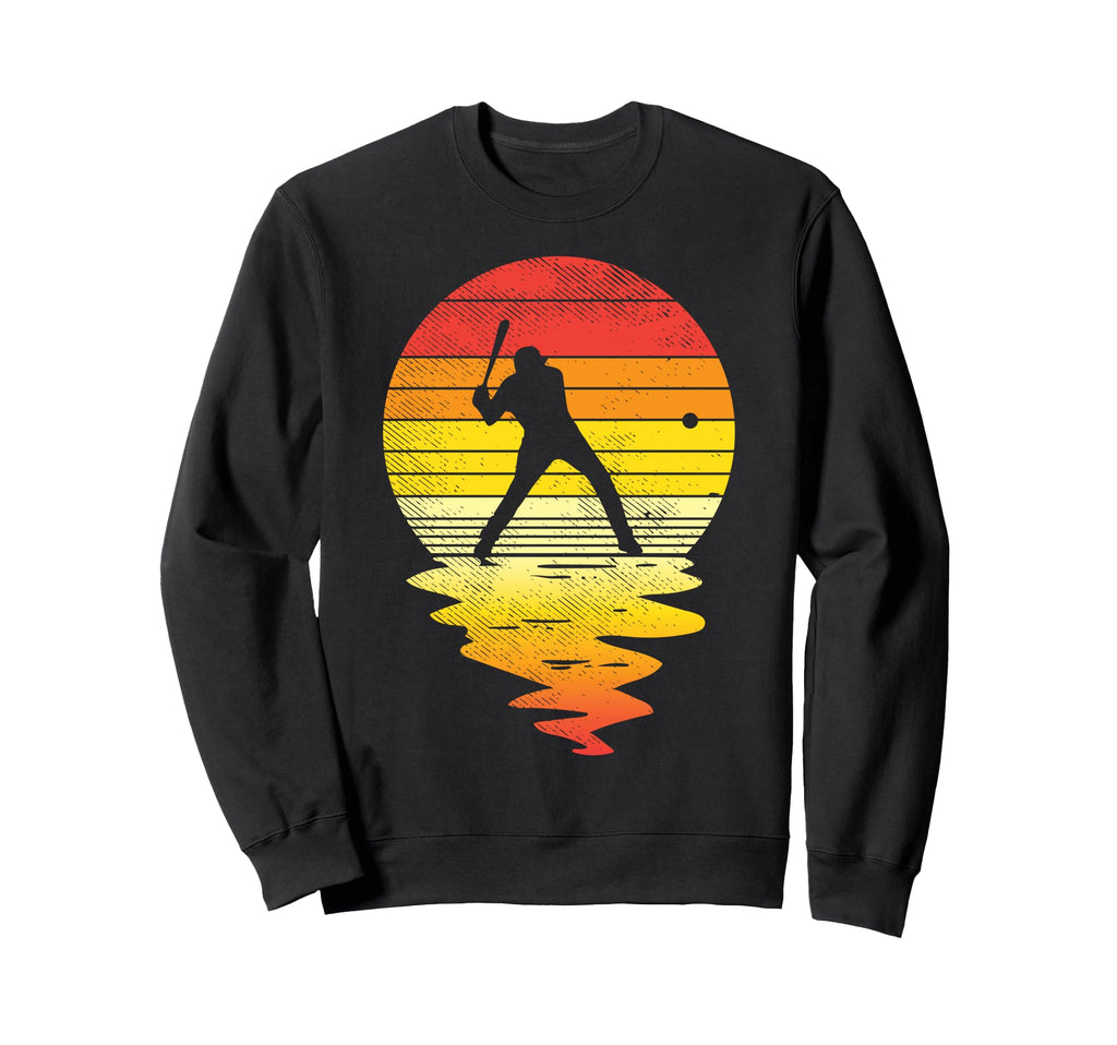 Baseball Sunset Player Pitcher Sweatshirt - Aesthetic Graphic Men Women - T-Shirt, Sweatshirt, Hoodie