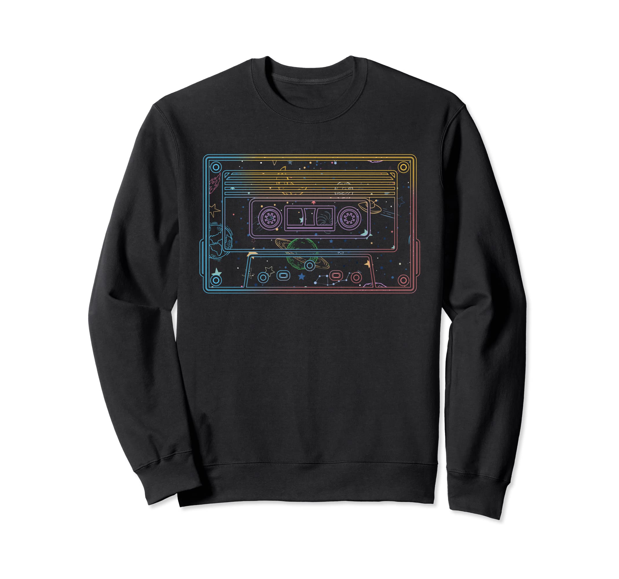 1980S Musician 80S Music Mixtape Sweatshirt - Novelty Apparel Men Women - T-Shirt, Sweatshirt, Hoodie