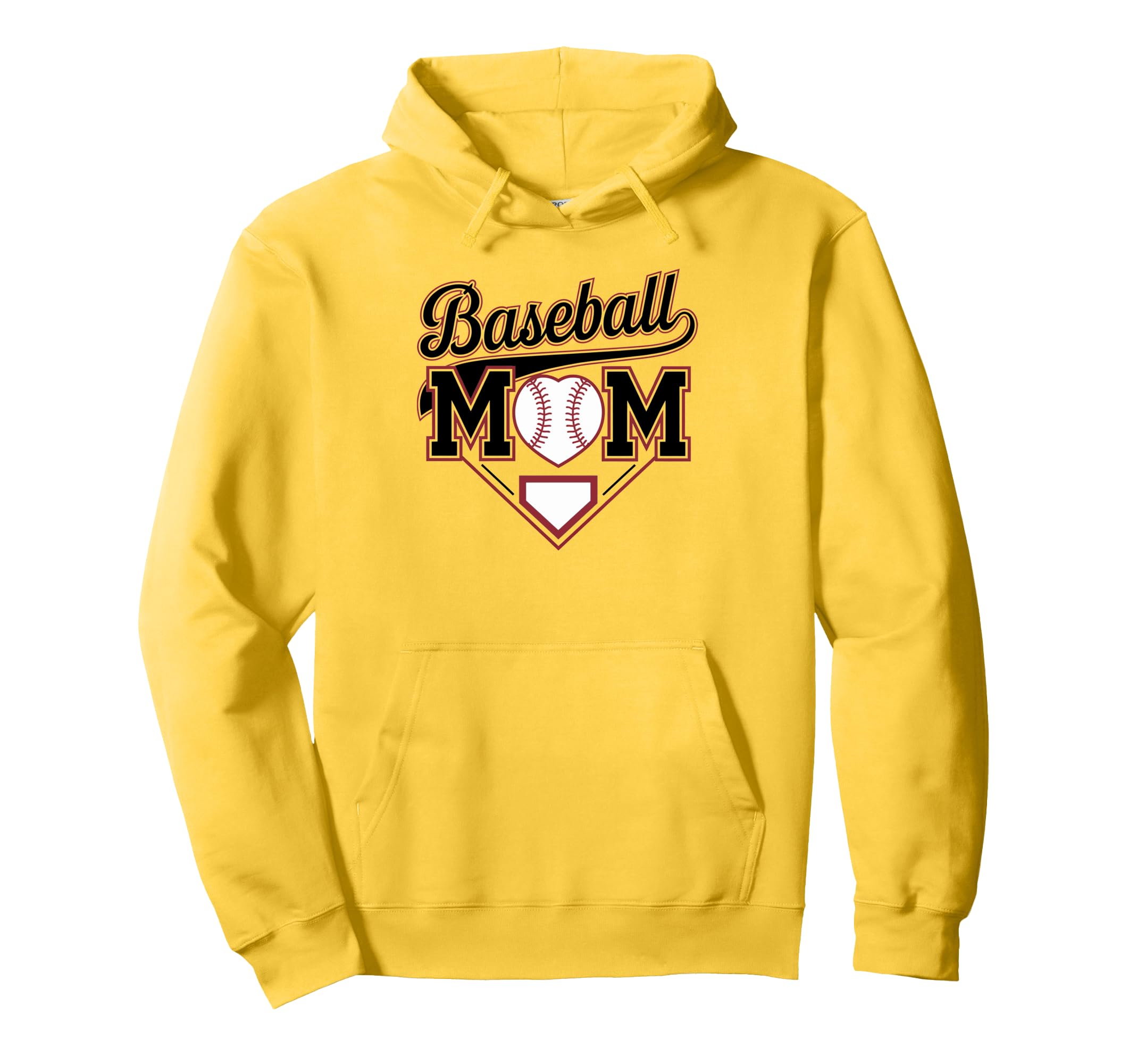 Baseball Mom Hoodie - Novelty Apparel Men Women - T-Shirt, Sweatshirt, Hoodie