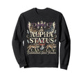 Status Wolf Alpha Pack 90S Sweatshirt - Custom Art Print for Adults - T-Shirt, Sweatshirt, Hoodie