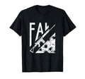Fal Distressed Military Rifle T-Shirt - Fun Novelty Design for Adults - T-Shirt, Sweatshirt, Hoodie