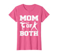 Mom Both Funny Baseball Gymnastics Mom T-Shirt - Unique Graphic Men Women - T-Shirt, Sweatshirt, Hoodie