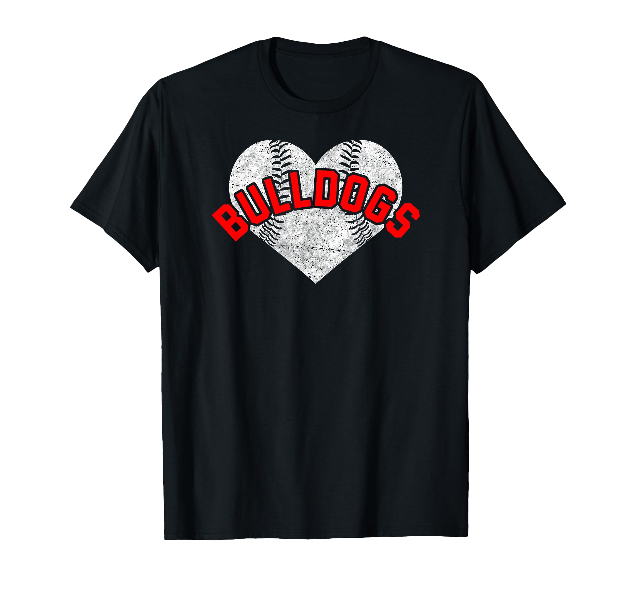 Bulldogs Baseball Softball High School T-Shirt - Unique Graphic for Adults - T-Shirt, Sweatshirt, Hoodie