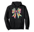 Baseball Softball Coquette Bow Game Hoodie - Custom Art Print for Adults - T-Shirt, Sweatshirt, Hoodie