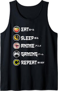 Kawaii Anime Merch Eat Sleep Gaming Repeat - Adult & Kids T-Shirts, Sweatshirts & Hoodies apparel design preview 1