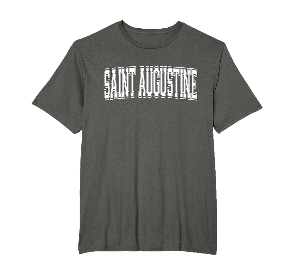 Saint Augustine Fl Florida Usa Sports T-Shirt - Novelty Apparel Men Women - T-Shirt, Sweatshirt, Hoodie