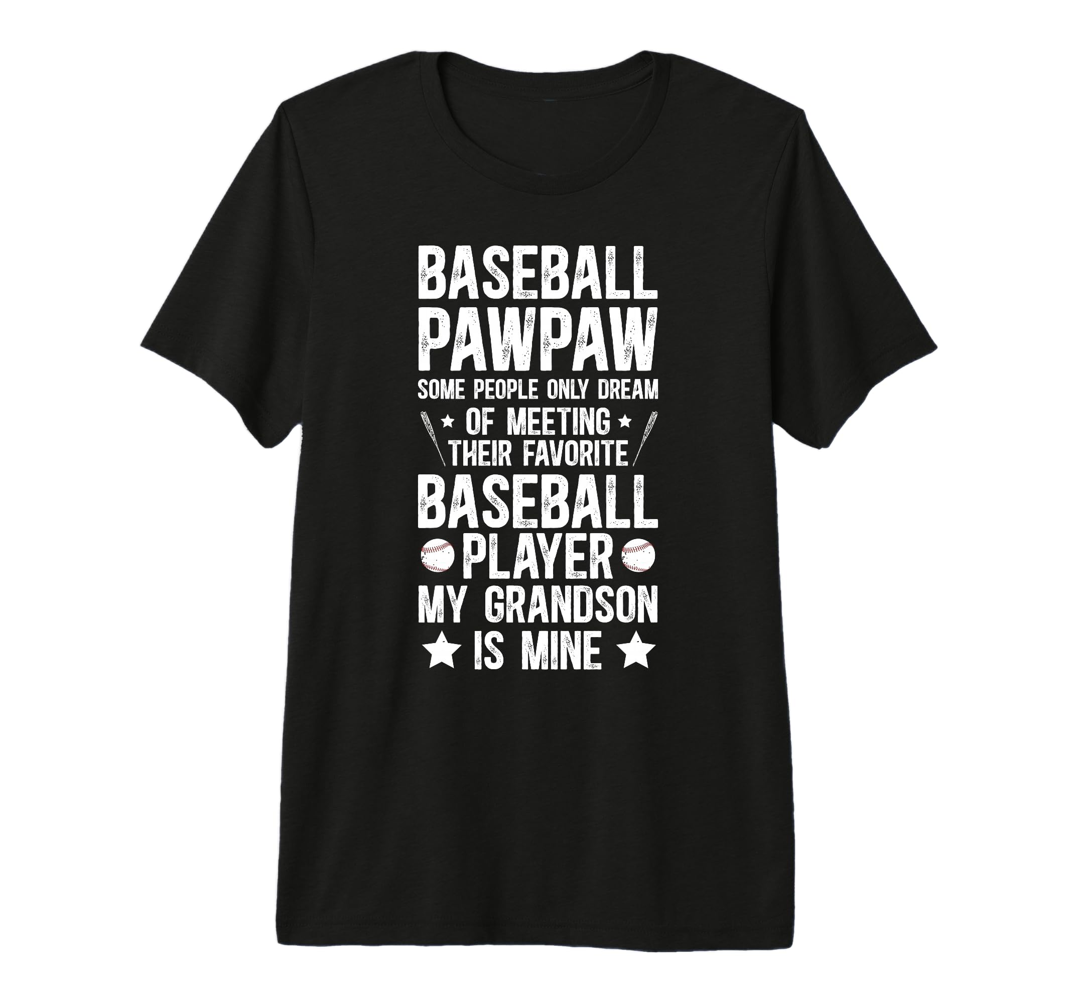 Mens Favorite Baseball Player Pawpaw T-Shirt - Novelty Apparel Men Women - T-Shirt, Sweatshirt, Hoodie