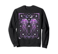 Y2K Jellyfish Aesthetic Ocean Sweatshirt - Custom Art Print Unisex - T-Shirt, Sweatshirt, Hoodie