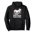 Senior Brother Class 2026 Baseball Hoodie - Fun Novelty Design Unisex - T-Shirt, Sweatshirt, Hoodie