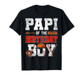 Papi Birthday Baseball Bday Family T-Shirt - Minimalist Print Men Women - T-Shirt, Sweatshirt, Hoodie