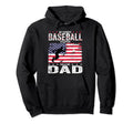 Favorite Baseball Player Calls Me Dad Hoodie - Minimalist Print Men Women - T-Shirt, Sweatshirt, Hoodie