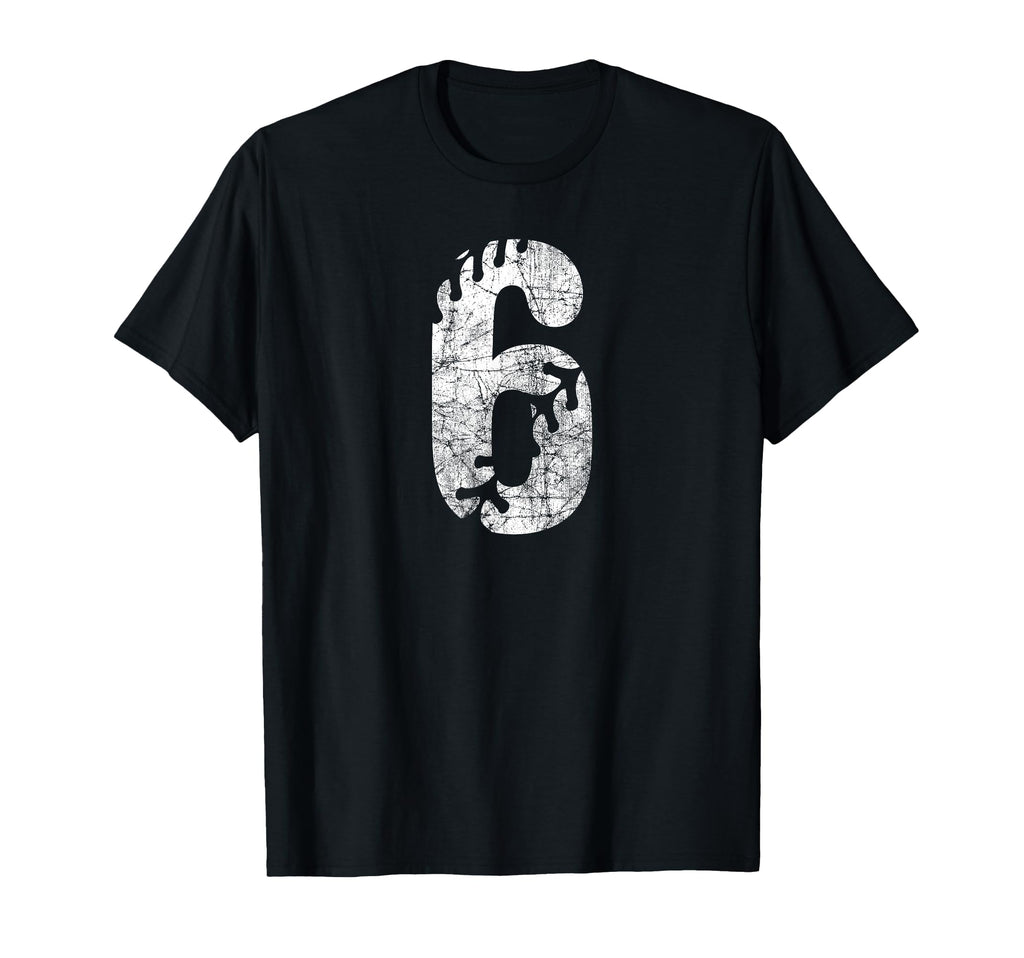 Baseball Softball Mom 6 Number 6 T-Shirt - Casual Everyday Wear for Adults - T-Shirt, Sweatshirt, Hoodie