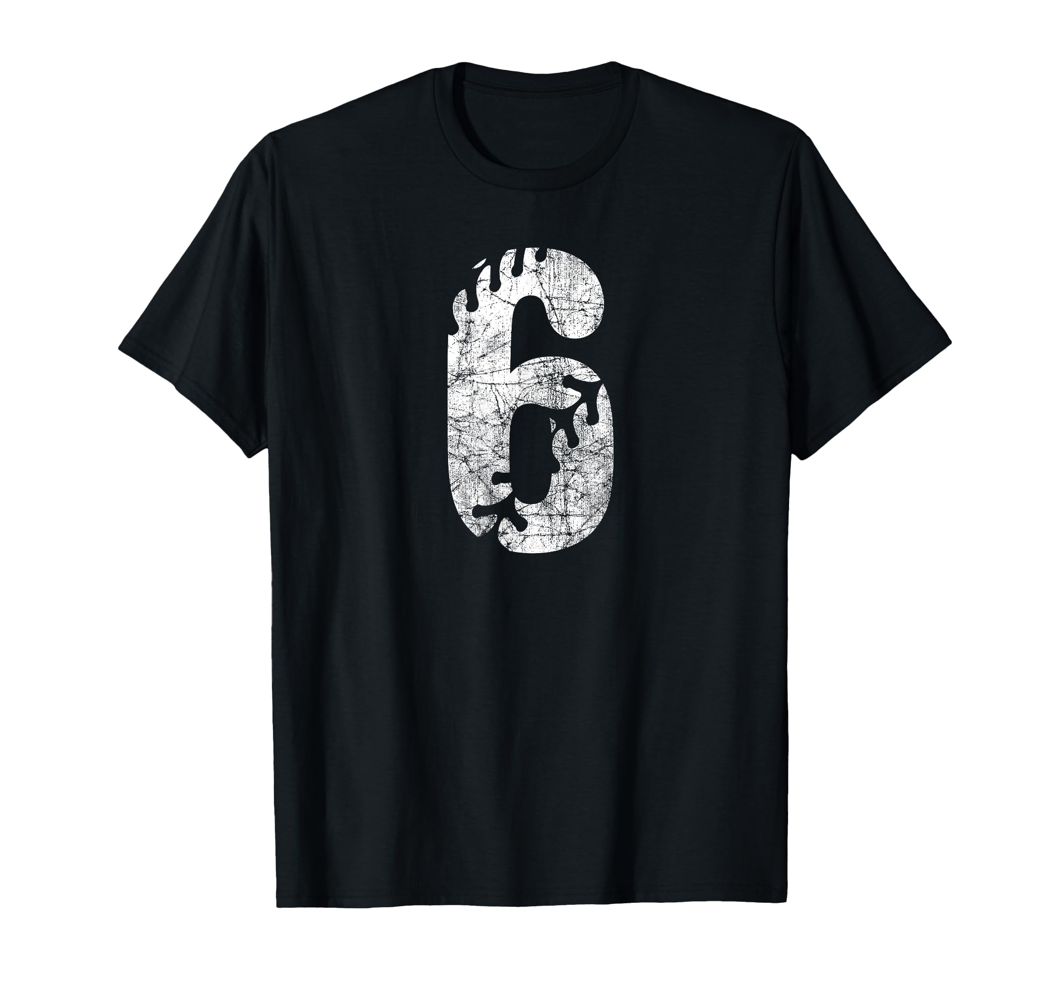 Baseball Softball Mom 6 Number 6 T-Shirt - Casual Everyday Wear for Adults - T-Shirt, Sweatshirt, Hoodie