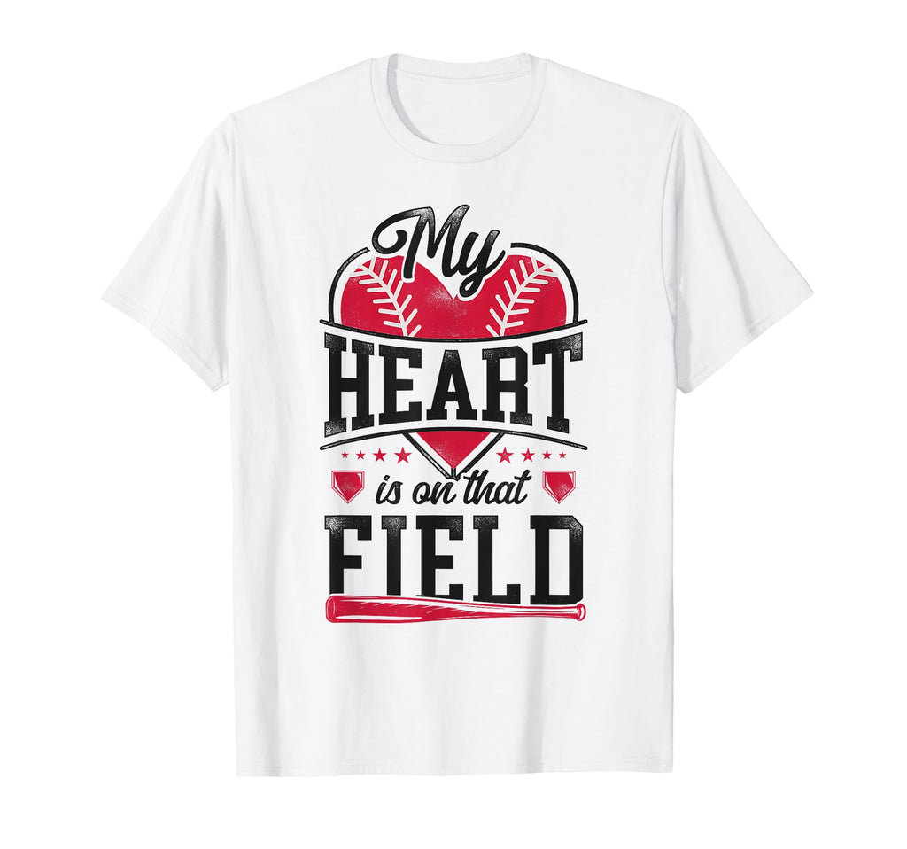 Baseball Fan Mom Mother Girlfriend Son T-Shirt - Fun Novelty Design Unisex - T-Shirt, Sweatshirt, Hoodie
