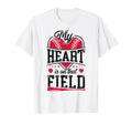 Baseball Fan Mom Mother Girlfriend Son T-Shirt - Fun Novelty Design Unisex - T-Shirt, Sweatshirt, Hoodie