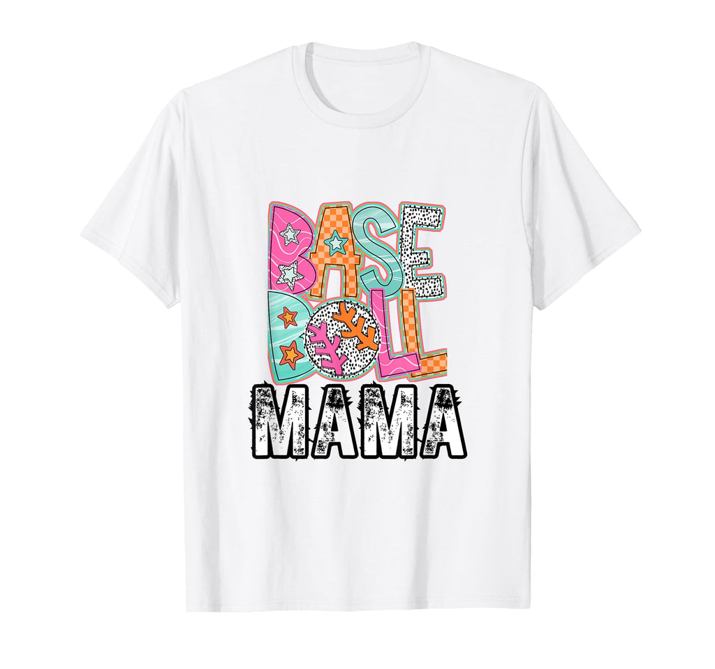 Baseball Mama T-Shirt - Streetwear Style Men Women - T-Shirt, Sweatshirt, Hoodie