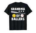Grandma Baseball Grandma Ballers T-Shirt - Unique Graphic Men Women - T-Shirt, Sweatshirt, Hoodie