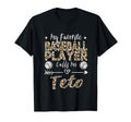 My Favorite Baseball Player Calls Me T-Shirt - Minimalist Print for Adults - T-Shirt, Sweatshirt, Hoodie