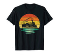 Train Driver Sunset Train T-Shirt - Minimalist Print for Adults - T-Shirt, Sweatshirt, Hoodie