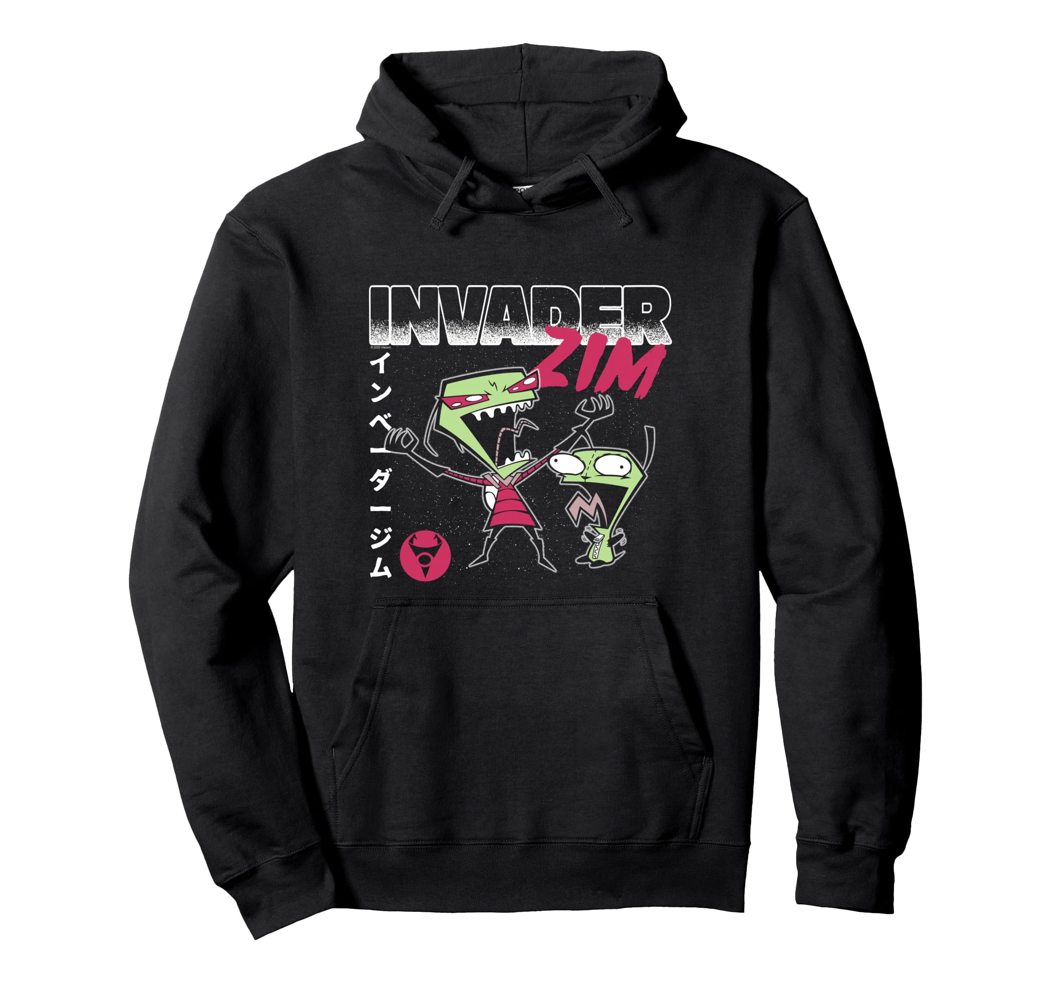 Invader Zim Maniacal Laugh Zim And Gir Y2K Hoodie - Graphic Print Unisex - T-Shirt, Sweatshirt, Hoodie