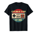 Fathers Day Leveling Up To Dad Est 2026 T-Shirt - Custom Art Print Unisex - T-Shirt, Sweatshirt, Hoodie