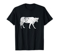 Cow Distressed Cow T-Shirt - Fun Novelty Design for Adults - T-Shirt, Sweatshirt, Hoodie
