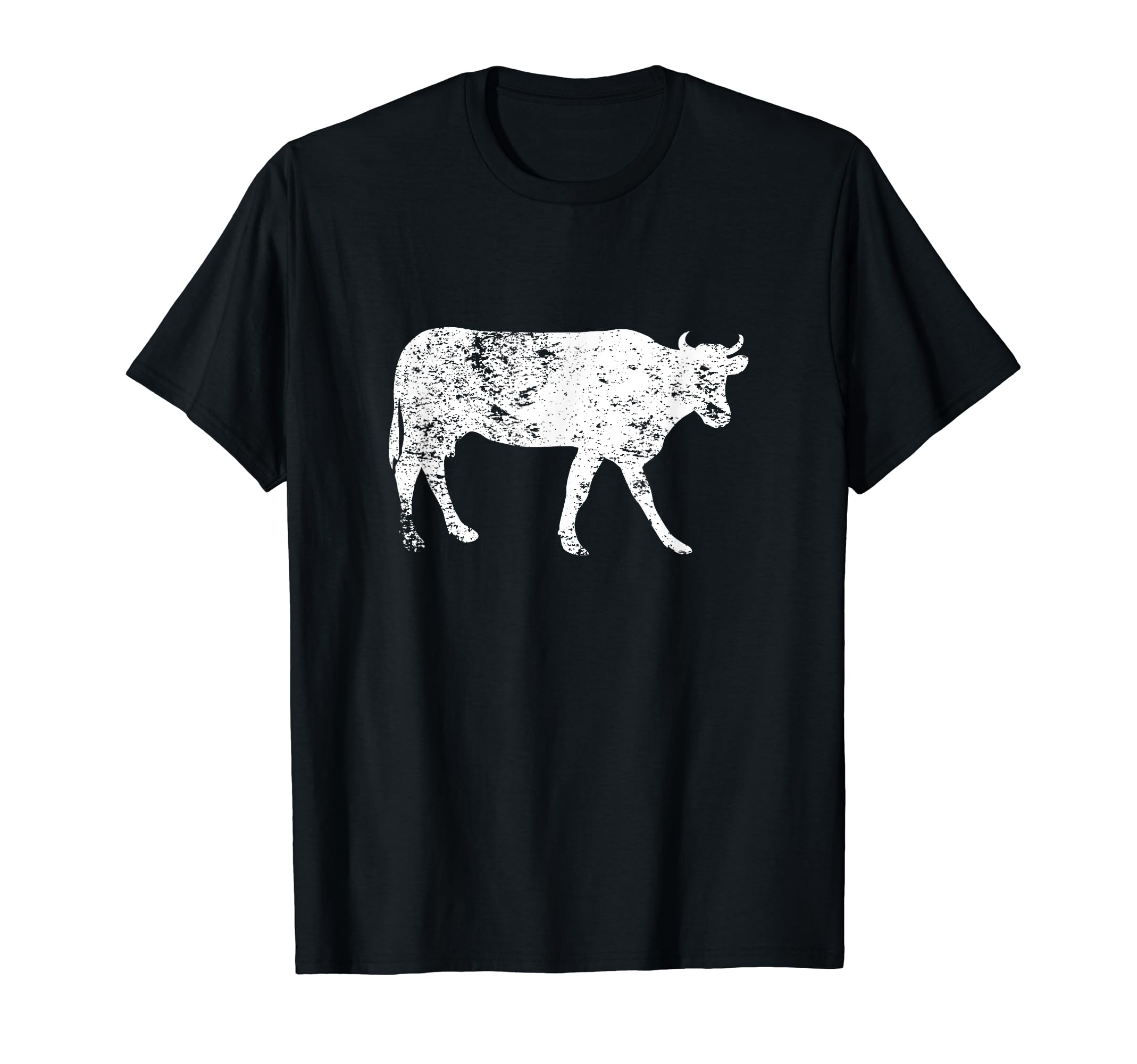 Cow Distressed Cow T-Shirt - Fun Novelty Design for Adults - T-Shirt, Sweatshirt, Hoodie