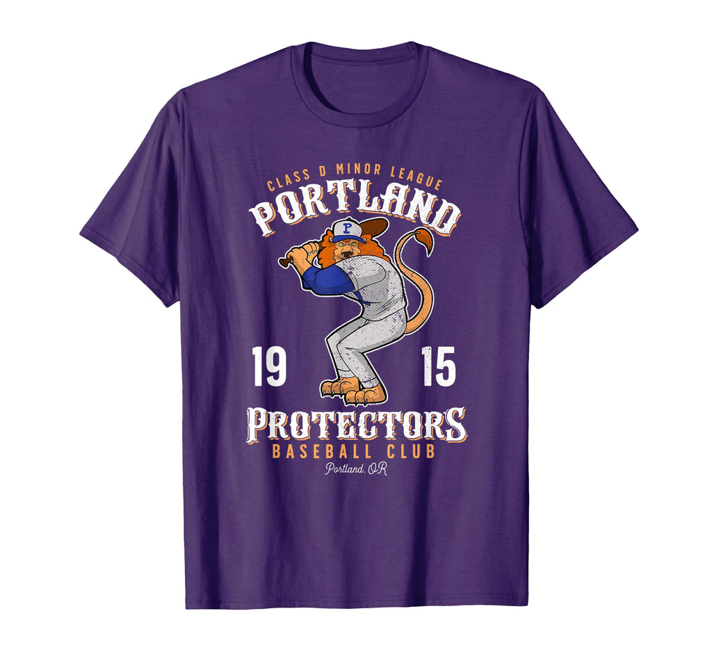 Portland Protectors Lion Minor T-Shirt - Fun Novelty Design for Adults - T-Shirt, Sweatshirt, Hoodie