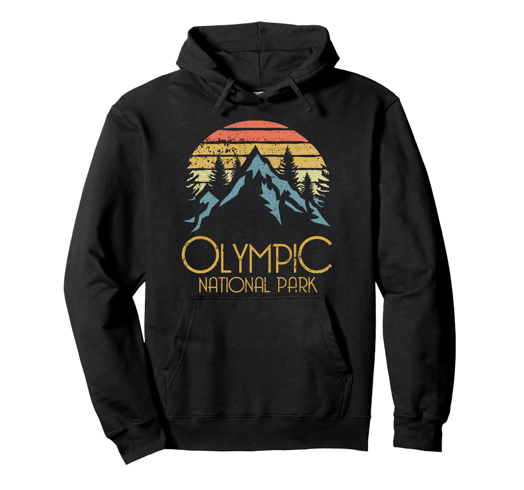 Olympic National Park Washington Hoodie - Unique Graphic Men Women - T-Shirt, Sweatshirt, Hoodie
