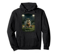 Funny Opossum Ballfield Baseball Field I Hoodie - Aesthetic Graphic Unisex - T-Shirt, Sweatshirt, Hoodie