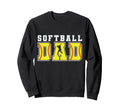 Funny Dad Life Softball Baseball Grandpa Sweatshirt - Graphic Print Unisex - T-Shirt, Sweatshirt, Hoodie
