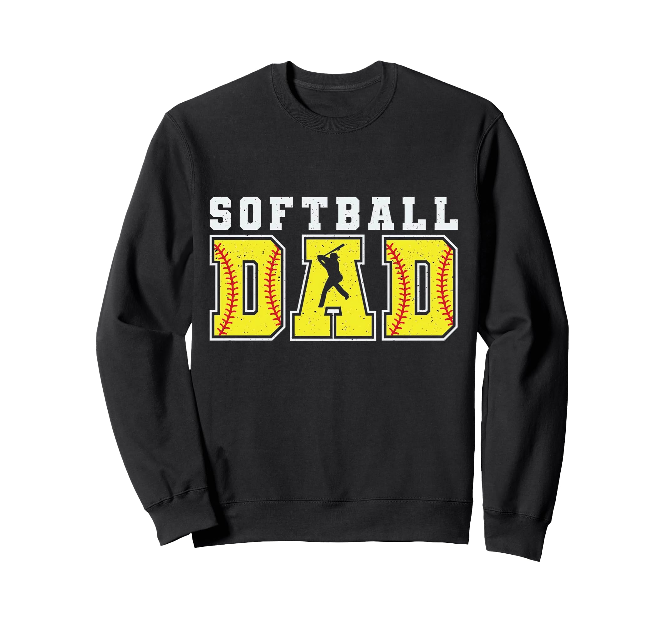 Funny Dad Life Softball Baseball Grandpa Sweatshirt - Graphic Print Unisex - T-Shirt, Sweatshirt, Hoodie