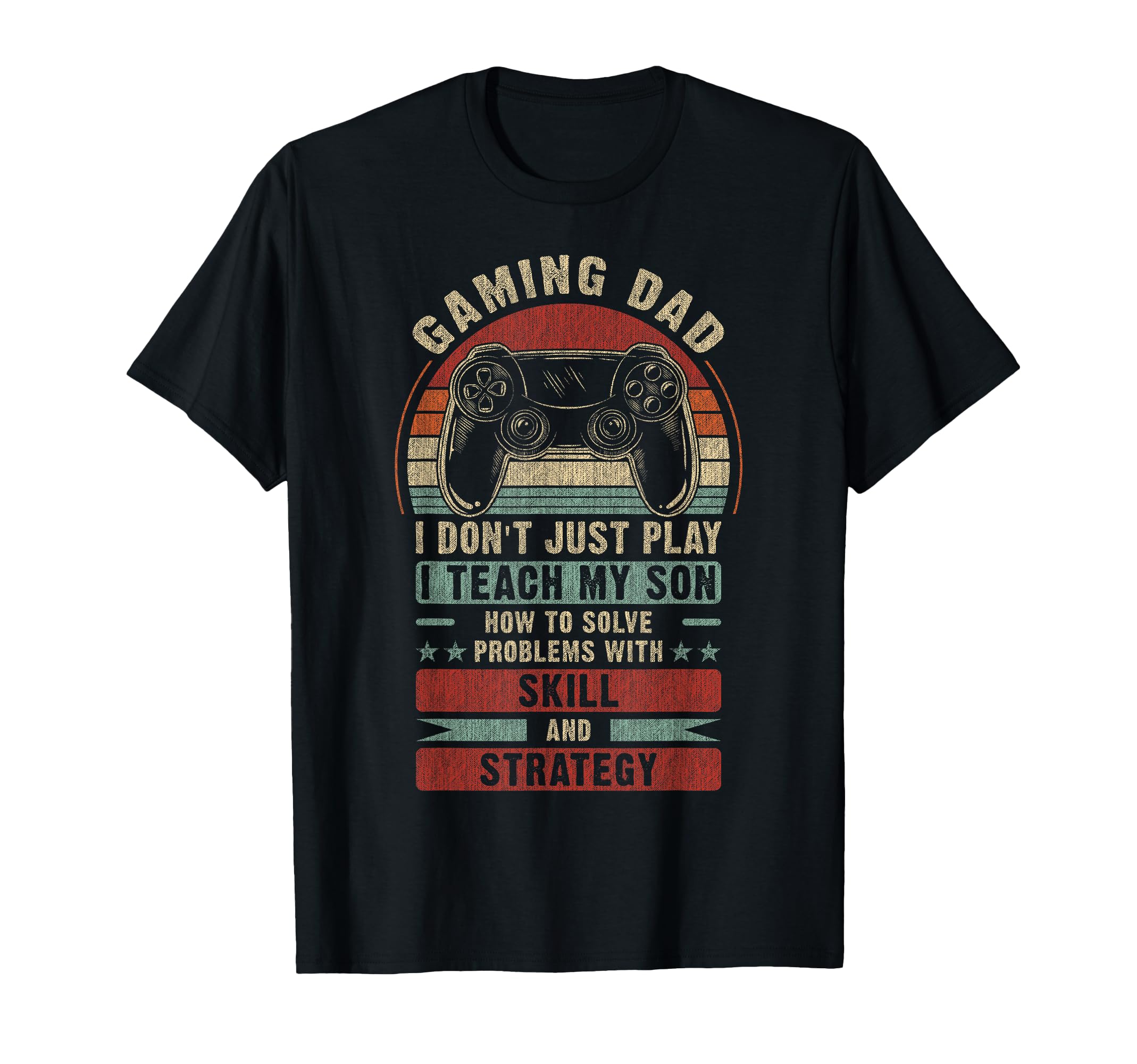 Gaming Dad Father Son Fathers Day T-Shirt - Aesthetic Graphic for Adults - T-Shirt, Sweatshirt, Hoodie