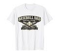 Baseball Dad Social Club Varsity Sports T-Shirt - Custom Art Print Unisex - T-Shirt, Sweatshirt, Hoodie