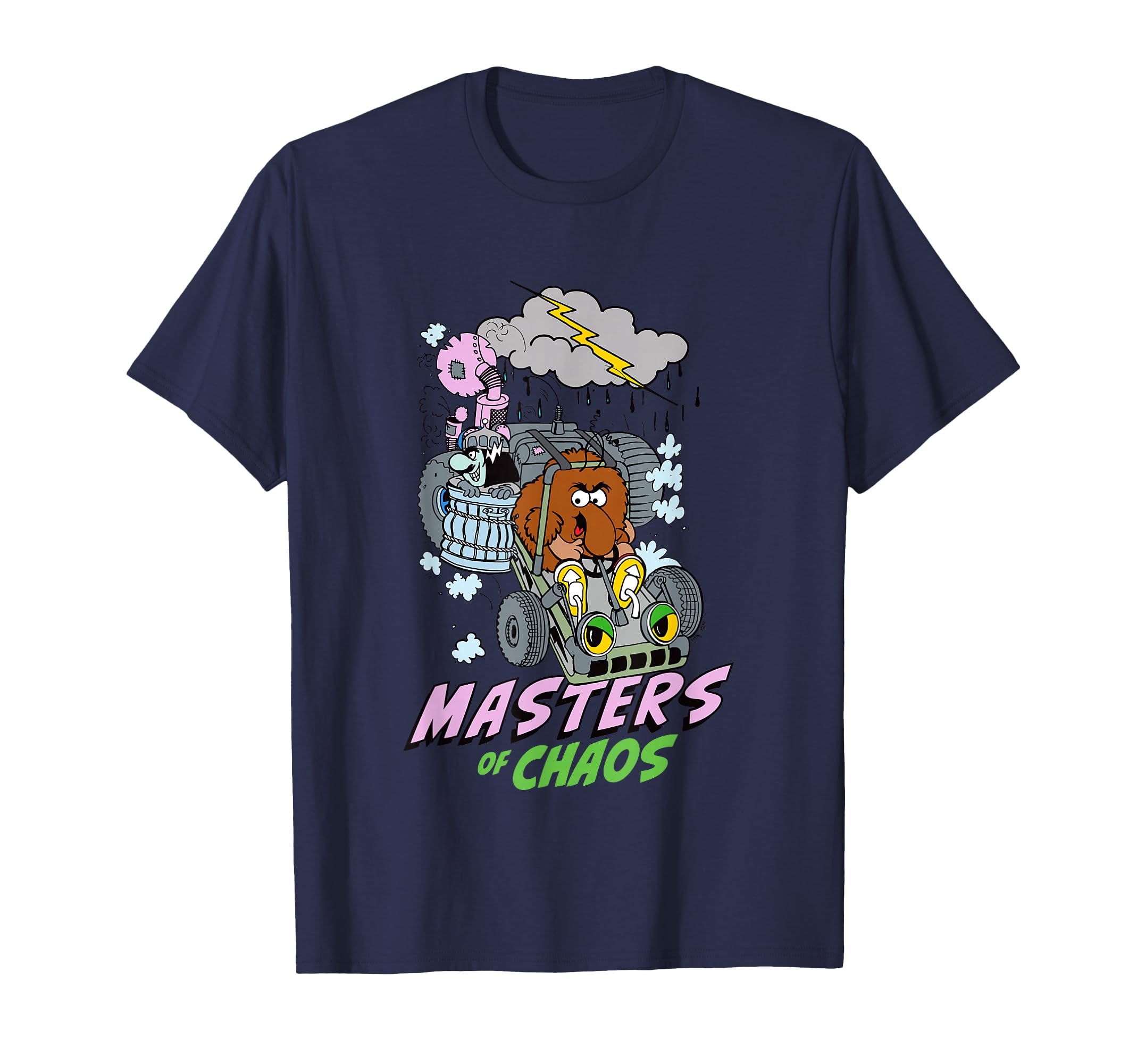 Rainbow Brite Masters Chaos Big Chest T-Shirt - Trendy Graphic for Adults - T-Shirt, Sweatshirt, Hoodie