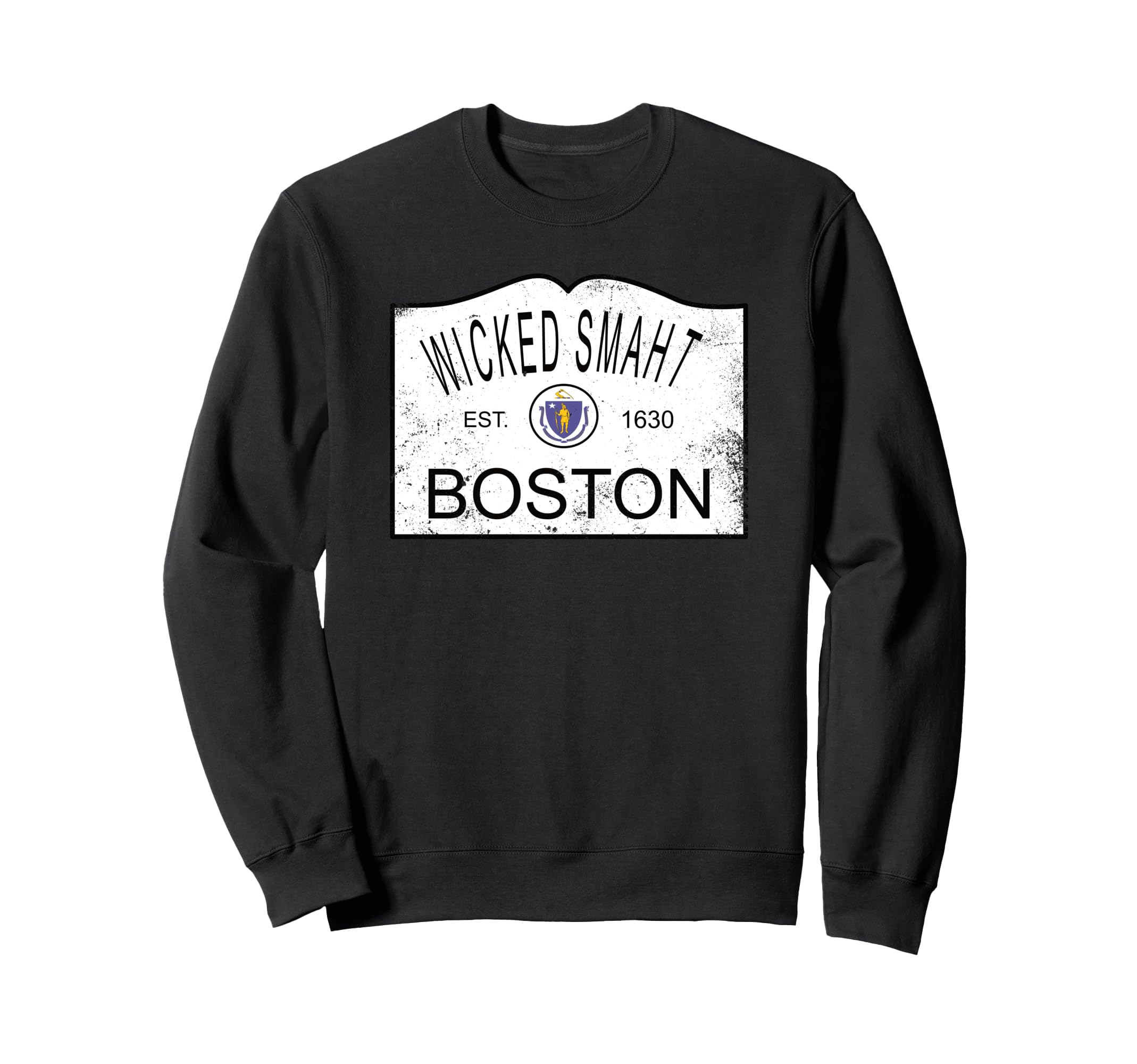 Native Boston Ma 1630 Birthday Sweatshirt - Unique Graphic Unisex - T-Shirt, Sweatshirt, Hoodie