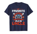 My Favorite Baseball Player Calls Me Uncle T-Shirt - Unique Graphic Unisex - T-Shirt, Sweatshirt, Hoodie